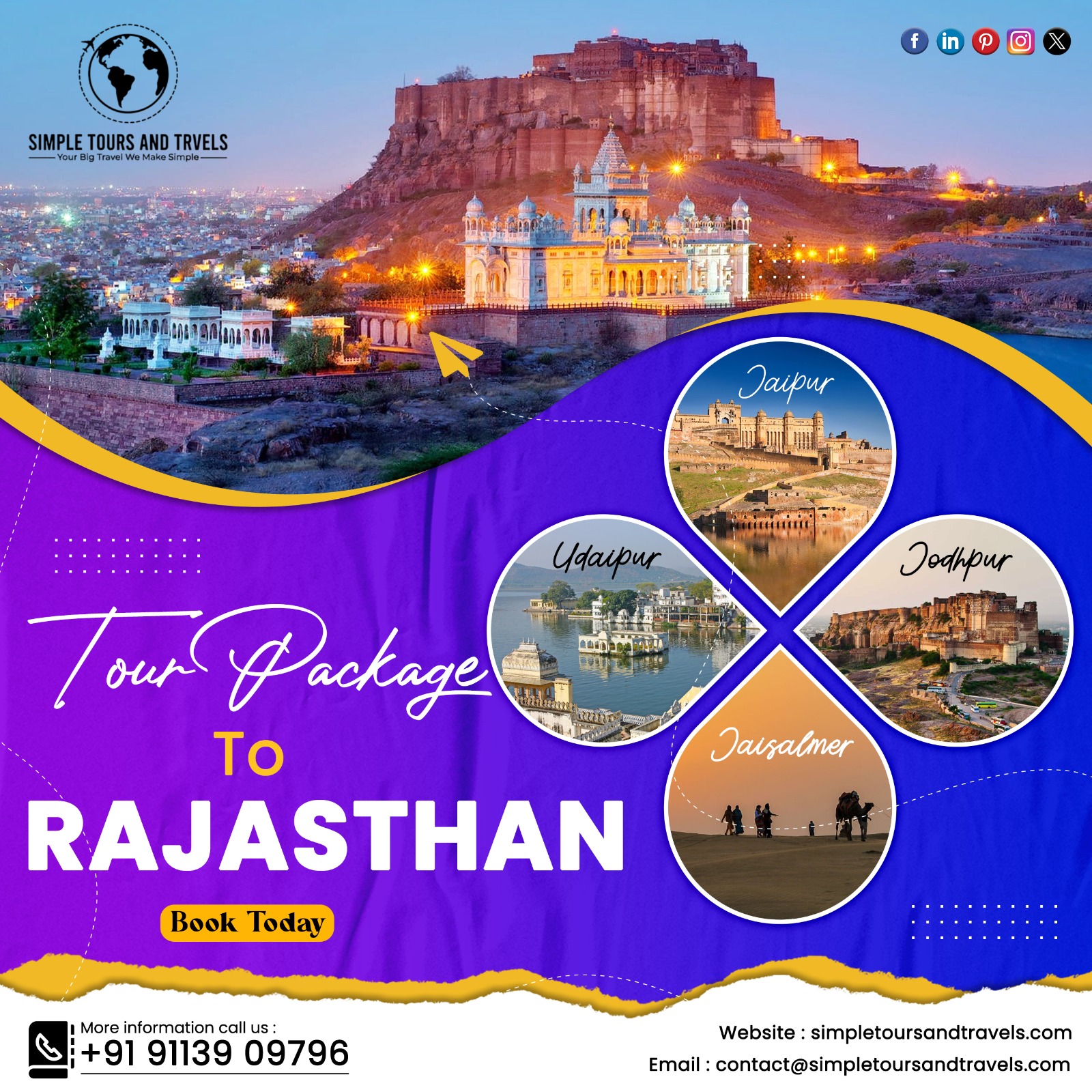 2 Days Jaipur Tour Package For Family
