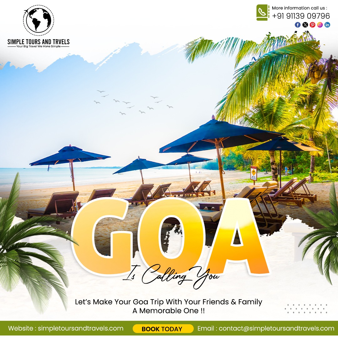 Goa Tour Package From Bangalore