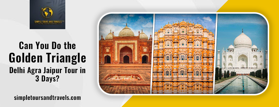 Golden Triangle Delhi Agra Jaipur Tour in 3 Days_