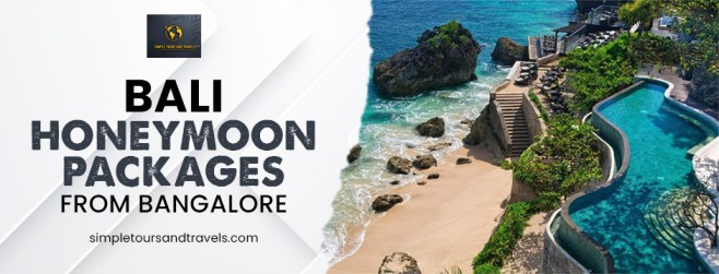 Bali honeymoon packages from Bangalore